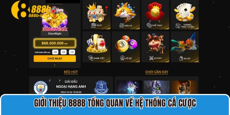 Giới thiệu 888B 1 Giới thiệu 888B tổng quan về hệ thống cá cược